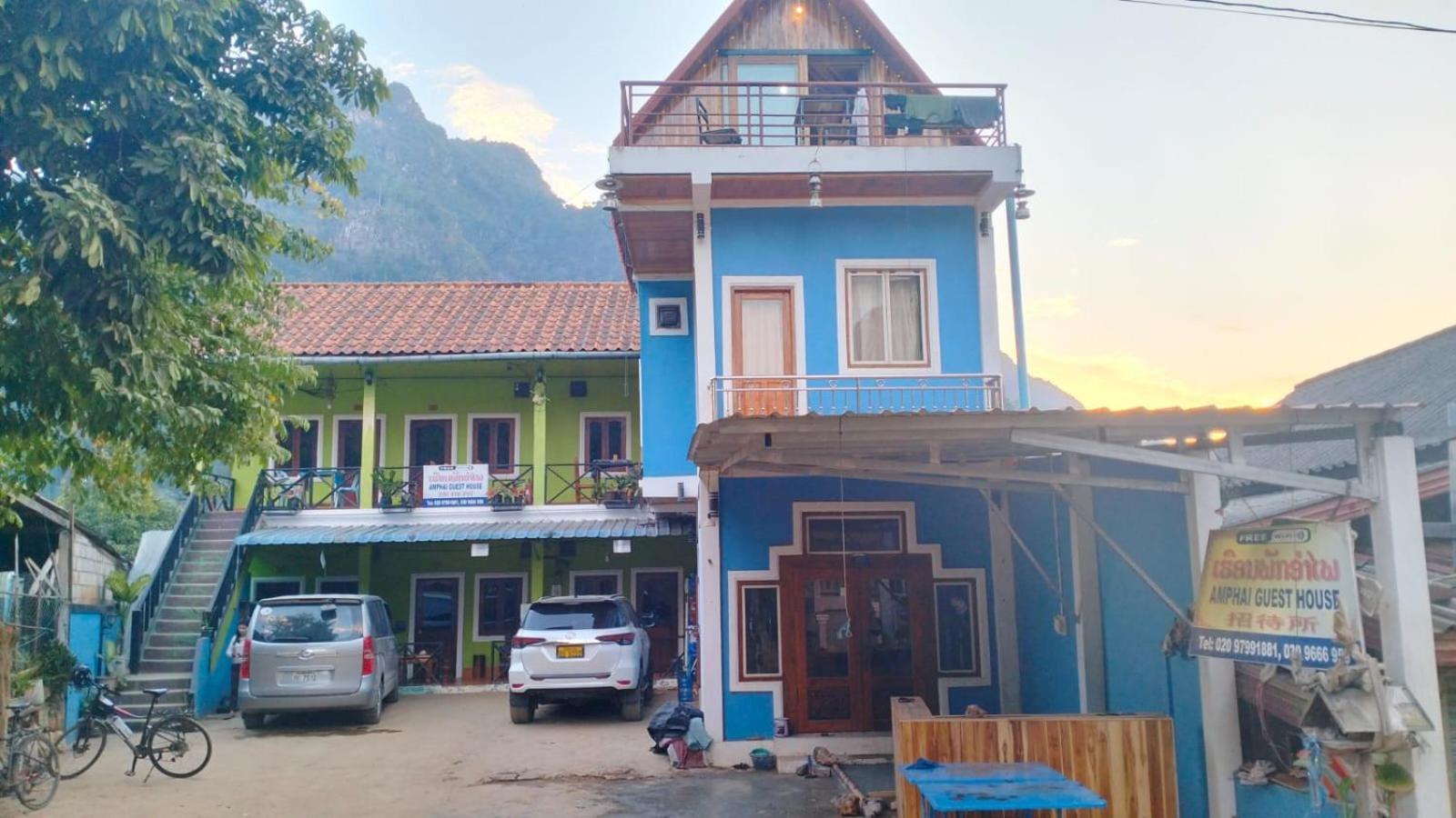 Amphai Guest House Nongkhiaw Zewnętrze zdjęcie